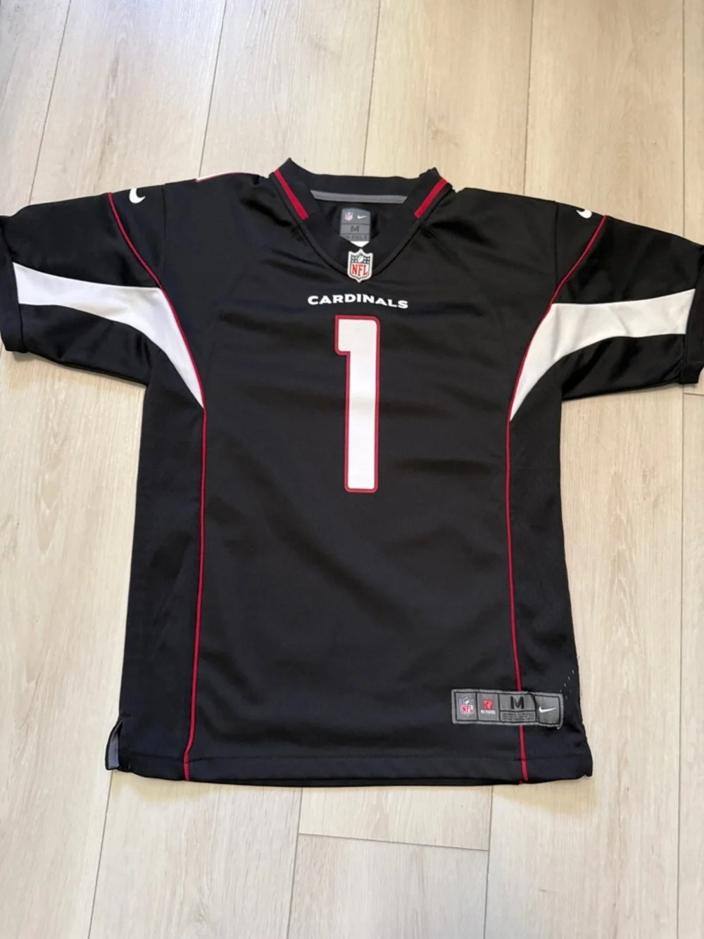 NFL Kid’s Nike Black Arizona Cardinals #1 Football Jersey Kyle Murray